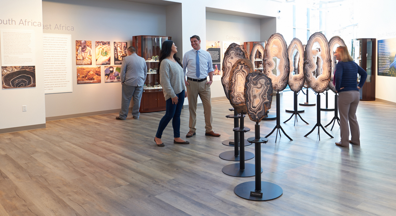 GIAの「Eyes of Brazil（ブラジルの目）」展を鑑賞するゲスト