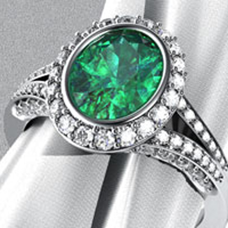 CAD/CAMによる指輪のデザイン画