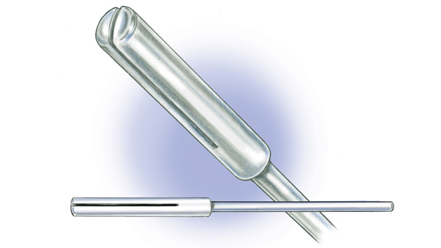 標準のスプリットマンドレルを変更すると、仕上げ用に小さなジュエリー部品を固定できるようになります。