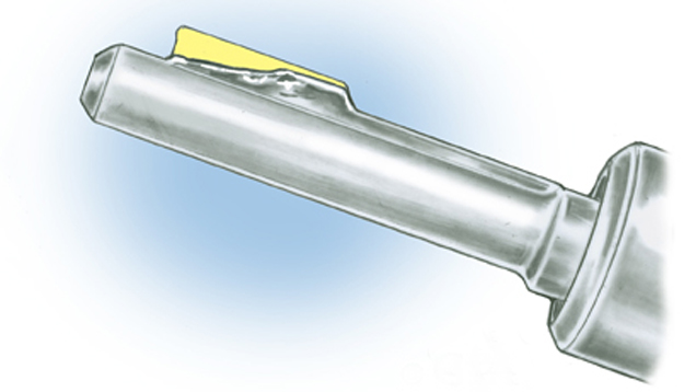 適切に挿入されていないと、キー付きチップが磨耗し、最終的には使用できなくなります。