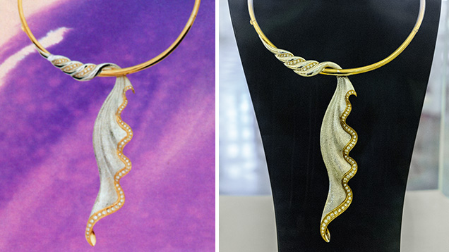 “优雅”套件项链