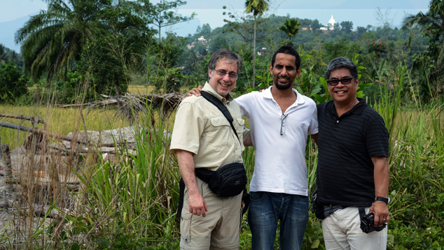 Left to right: Andrew Lucas, Shamil Sammoon, and Pedro Padua