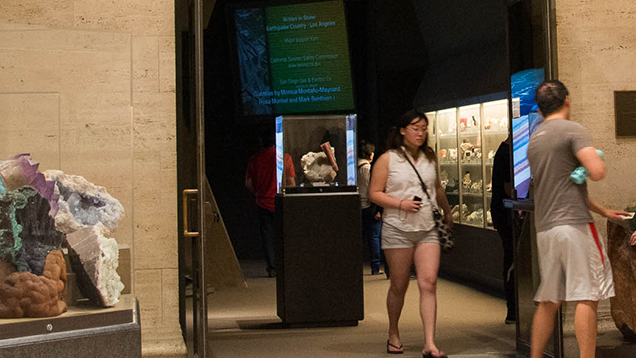 Gem and Mineral Hall（宝石と鉱物館）入り口