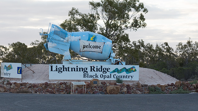 Lightning Ridge（闪电山脊）入口