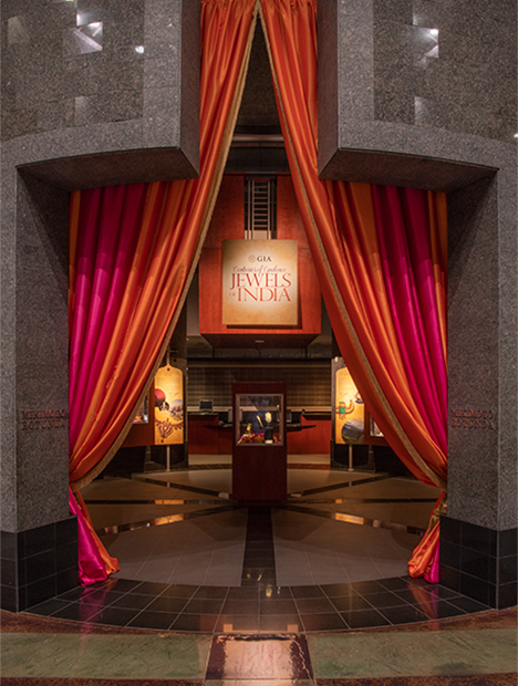 A view of the Rotunda entrance of the GIA Museum in Carlsbad.