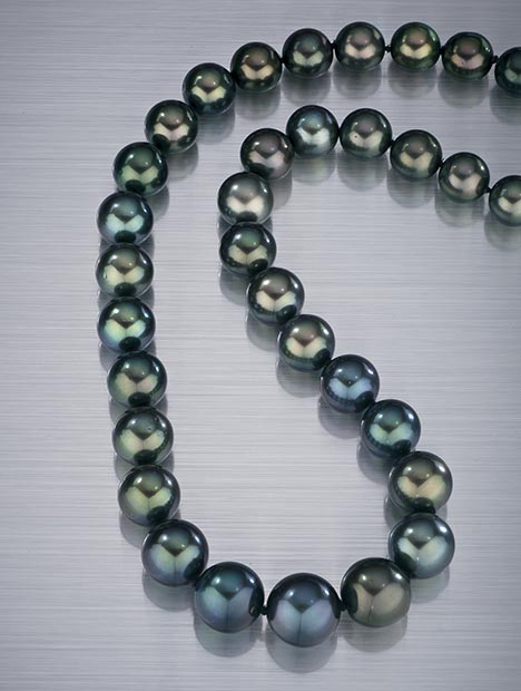 Multicolored Tahitian Cultured Pearls