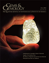 Fall 2022 Gems & Gemology content