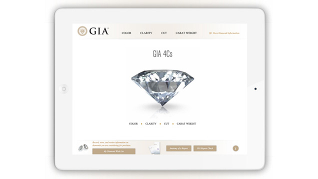 GIA Creates 4Cs App for Consumers Retailers
