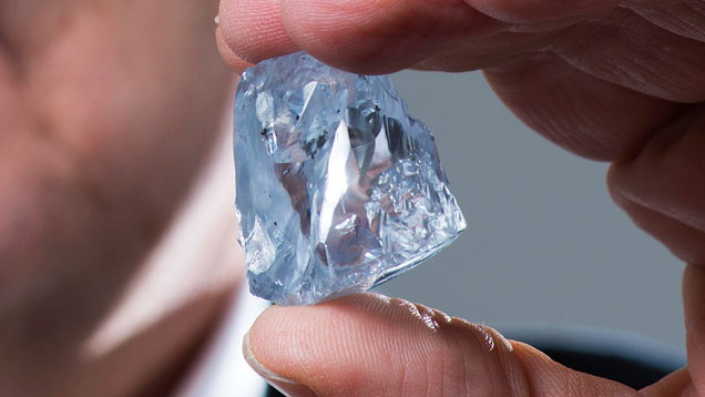 122 carat blue Petra Diamonds
