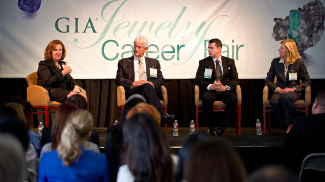 The opening panelists of "Job Success in Today