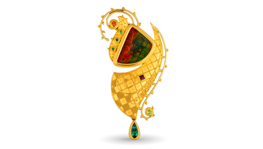 歌舞伎ブローチ