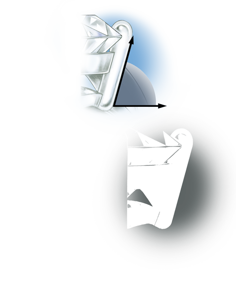 プラチナプロングがあるリングのセッティングの品質を評価します