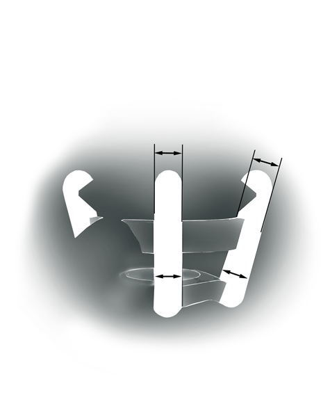 Quality Assurance Benchmarks highlight workmanship of semi-finished and finished platinum jewelry. Consumers are more satisfied with their jewelry when diamonds or other stones do not loosen or become dislodged. These two examples illustrate methods for evaluating the quality and durability of platinum prongs and settings.