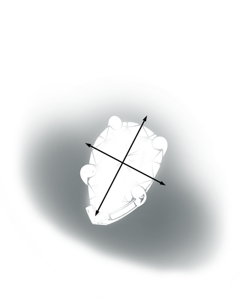 Learn how to evaluate the quality of a platinum setting for a pear-shaped center stone with these helpful illustrations and instructional video