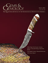 Spring 2022 Gems & Gemology content