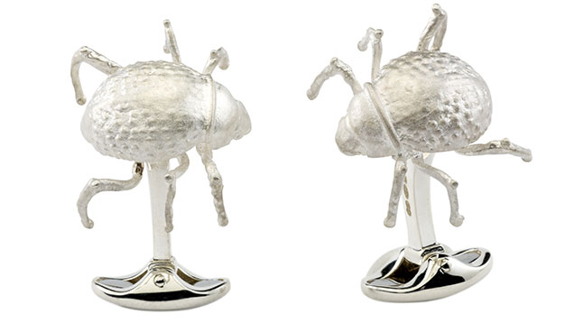 ビートルカフスボタン