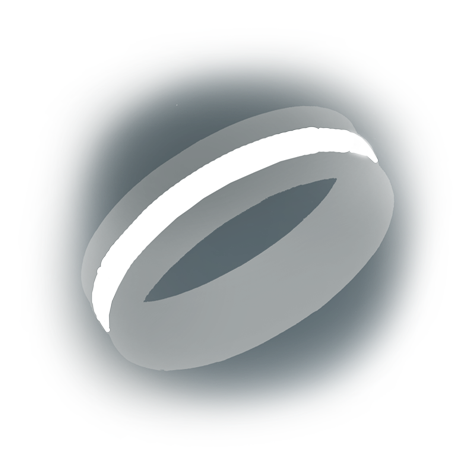 Learn how to evaluate the quality of a platinum band that was sized up by stretching with these helpful illustrations and instructional video.